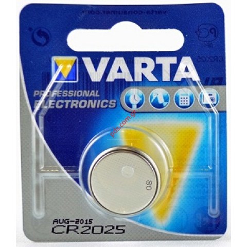Battery Lion 3V Varta CR2025 Blister Battery Lion 3V Varta CR2025 Blister