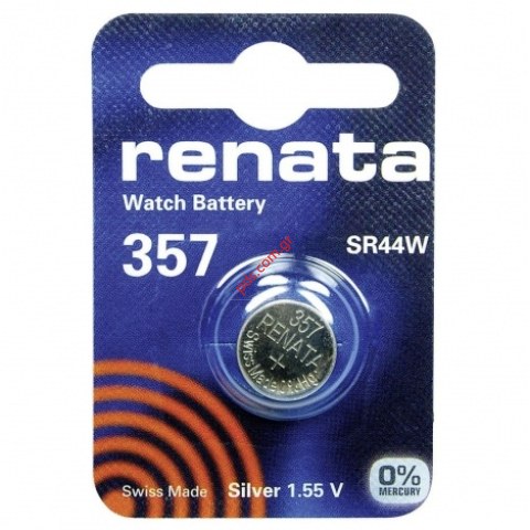 Battery Renata SR44W 357 1.55V Silver Oxide