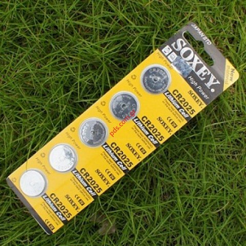 Battery coin SOXEY CR2025 3V for car remote control (1 PCS IN SET 5 PCS) Battery coin SOXEY CR2025 3V for car remote control (1 PCS IN SET 5 PCS)