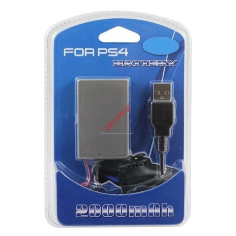 Επαναφορτιζόμενη μπαταρία Sony PS4 Dualshock 4 2017 LIP1522 Lion 2000mAh Wireless Controller συμβατή με τα χειριστήρια (BIG CLIP)