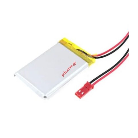 Battery rechargable 623255mm Li-Po 3.7V 1100mAh Dimension 6.2x32x55mmBulk Battery rechargable 623255mm Li-Po 3.7V 1100mAh Dimension 6.2x32x55mmBulk