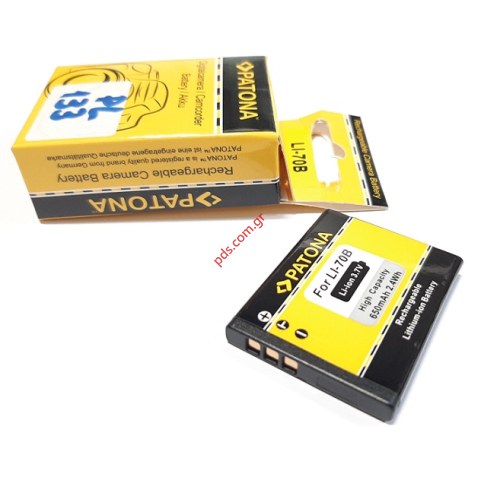 Battery for camera Patona Olympus LI-70B 3.6V Lion 650mah Box Battery for camera Patona Olympus LI-70B 3.6V Lion 650mah Box