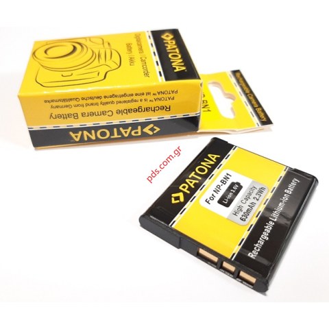 Μπαταρία για κάμερα Patona Sony NP-BN1 3.6V Lion 630mah Box