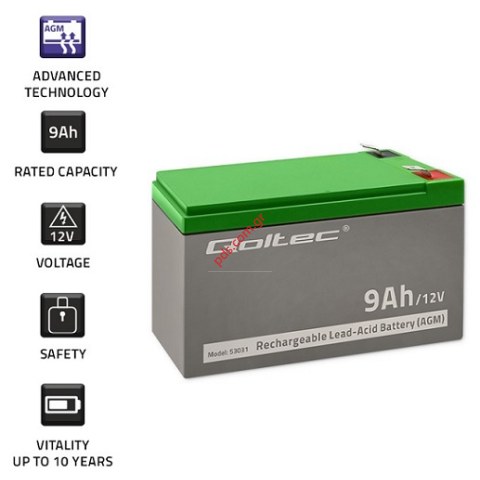 Battery AGM 12V/9AH 135A UPS Vechiles Bulk Battery AGM 12V/9AH 135A UPS Vechiles Bulk
