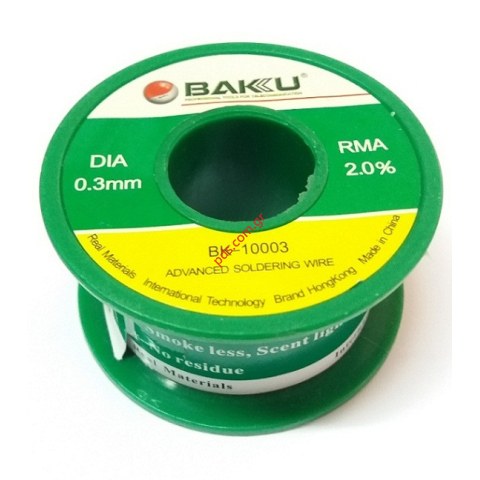Σύρμα κόλλησης με διαμετρο 0,3 mm σε ρολό (45 grm - 2.25gm solder)