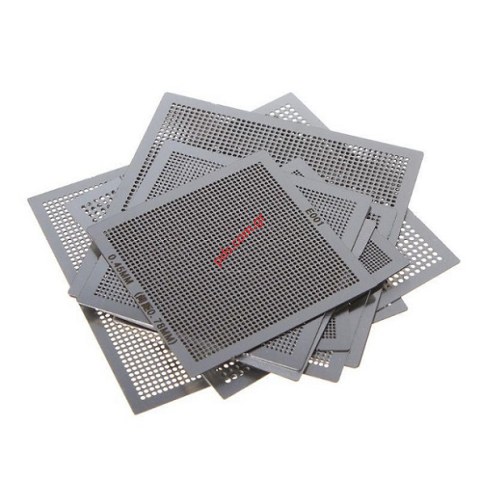 Universal Direct Heating BGA Reballing Stencils 0.25 until 0.76mm