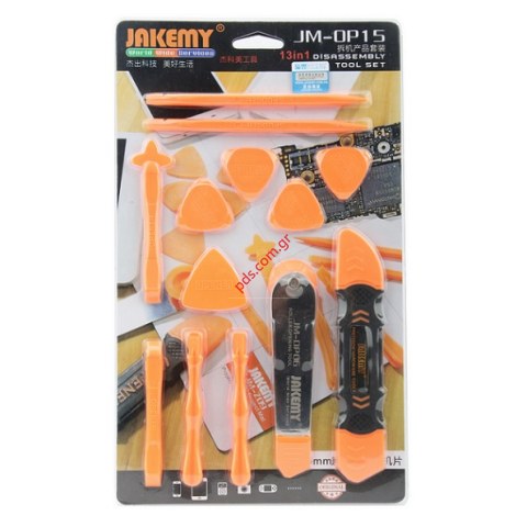 Σετ εργαλείων αποσυναρμολόγησεις Jakemy JM-OP15 με 13 τεμάχια Blister