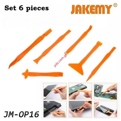 Σετ εργαλείων αποσυναρμολόγησεις Jakemy JM-OP16 με 6 τεμάχια plastic fiber Blister