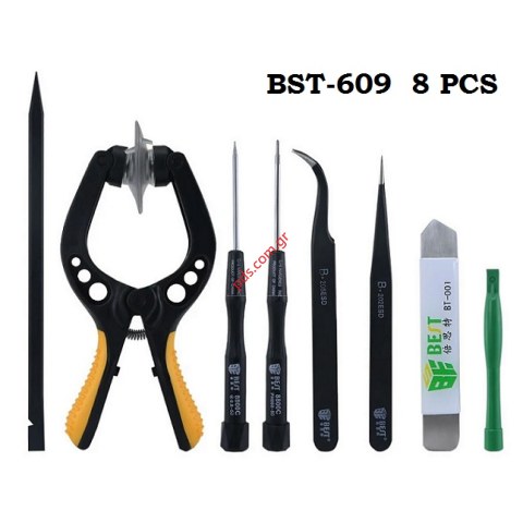 Σετ εργαλείων Repair Tool Kit Best BST-609, για iPhone, 8 τμχ Blister