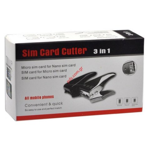  High precision Sim cutter with 3 in 1 Sim Adaptor Kit