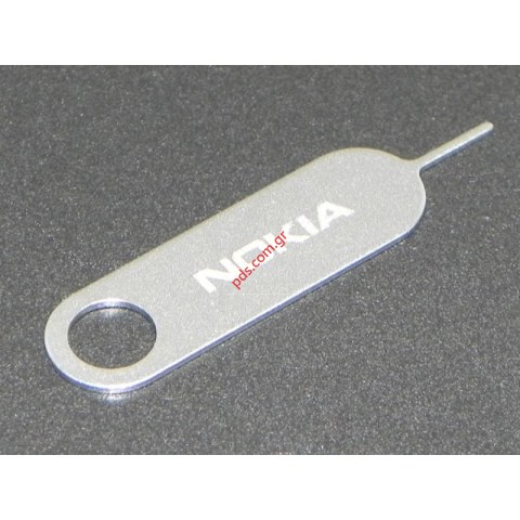 Γνήσιο εργαλείο NOKIA για την έξοδο της θυρίδας συγκράτησης κάρτας SIM Card ejector Γνήσιο εργαλείο NOKIA για την έξοδο της θυρίδας συγκράτησης κάρτας SIM Card ejector