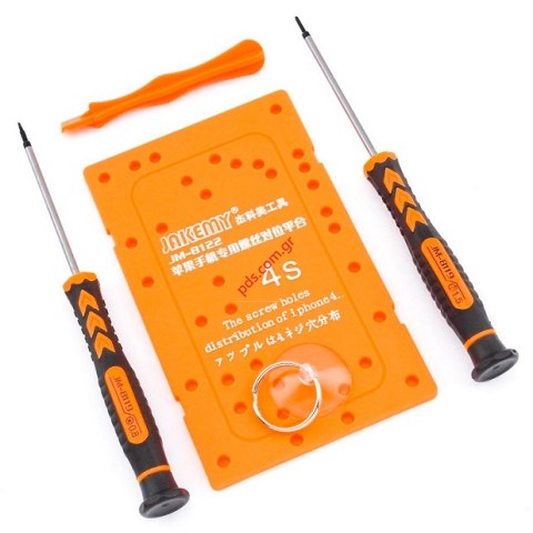 Εργαλεία Ανοίγματος Συσκευών Jakemy JM-8122 (iphone 4S) Σετ κατσαβίδια 5 Τεμαχίων Blister.