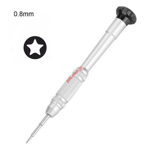 Screwdriver Wylie W08 Pentalob 0.8 Steel + Aluminium Alloy Blister Screwdriver Wylie W08 Pentalob 0.8 Steel + Aluminium Alloy Blister