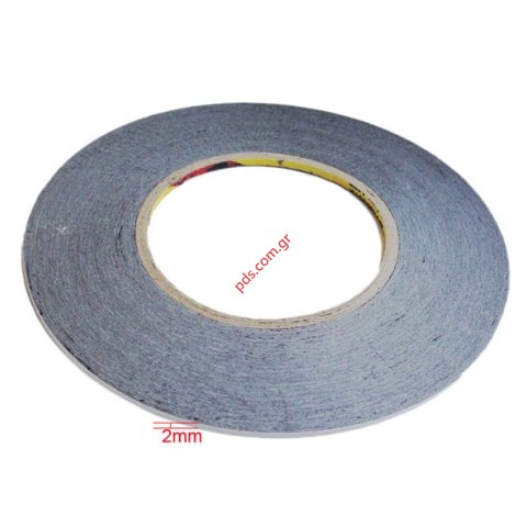 Αυτοκόλητη λεπτή ταινία διπλής όψης 30M x 2MM για τζάμια κτλπ