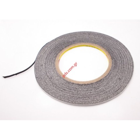 Αυτοκόλητη ταινία διπλής όψεως 3M 0.3MM Black με φάρδος 3mm μήκος 30 μέτρα και λεπτό πάχος