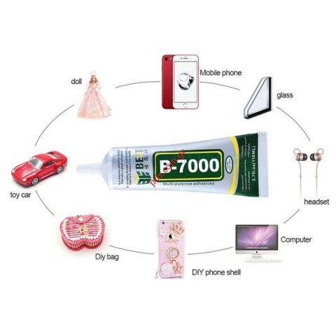 Ειδική κόλλα για τα τζάμια Glue Zhanlida B-7000 (110ml) Clear Transparent Διάφανη χωρίς στέγνωμα με υπεριώδη ακτινοβολία