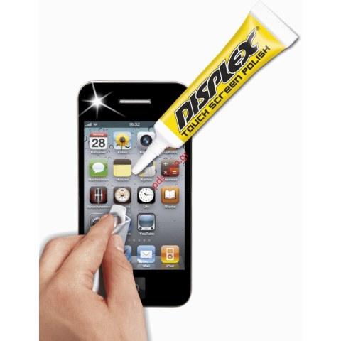 Ειδική γυαλιστική και επουλωτική κρέμα γρατζουνιών σε επιφάνειες τζαμιού Displex Touchscreen Polish Tube (στεγανοποίηση)