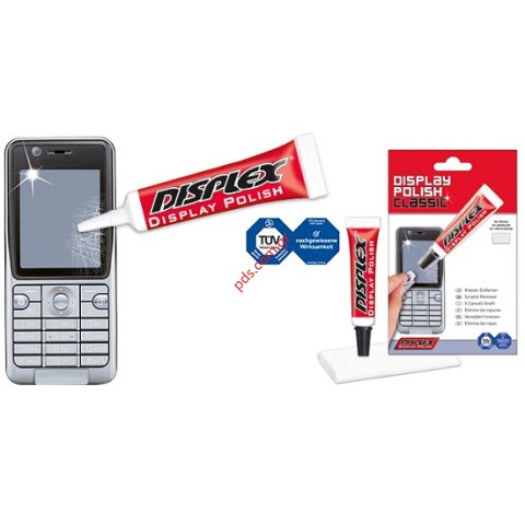 Καθαριστικό γυαλιστικό σωληνάριο Displex με ειδική πάστα για γρατζουνιές και εκδορές σε πλαστικά