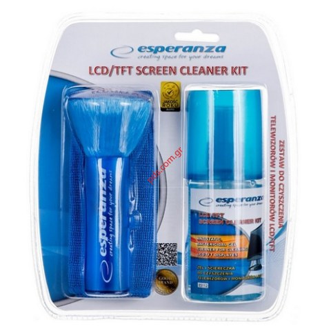 Cleaner Kit for LCD/TFT Displays Antistantic  Esperanza ES112 (200ml) Cleaner Kit for LCD/TFT Displays Antistantic  Esperanza ES112 (200ml)