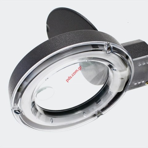 Μεγεθυντικός φακός με φως AOUYE 929 με δυνατότητα μεγέθυνσης 5 και 10 φορές με διάμετρο 8.5cm