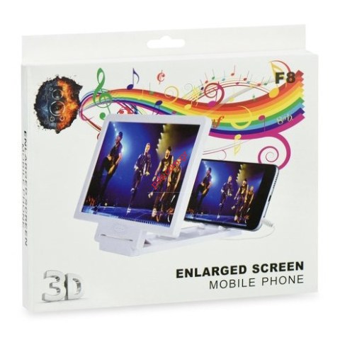 Βάση με μεγεθυντικό γυαλί φάκο 3D 7 inch για κινητά τηλέφωνα για μεγέθυνση εως και 3 φορές