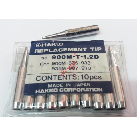 Μύτη για AOYUE 936A/937 1,2mm CHISEL TYPE (HAKKO JAPAN)