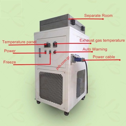 Μηχάνημα πάγου QUICK FREEZER -150c Glass Separator για διαχωρισμό σπασμένων οθονών
