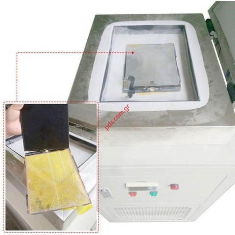 Μηχάνημα πάγου QUICK FREEZER -150c Glass Separator για διαχωρισμό σπασμένων οθονών