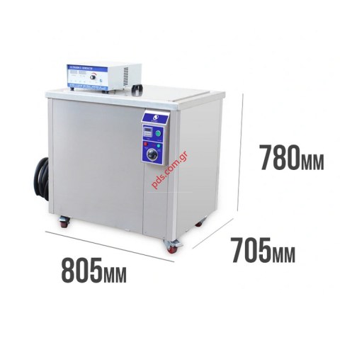 Επαγγελματική συσκευή καθαρισμού υπερήχων ULTRASONIC 360L SU-0720ST Tank Size 100x60x60cm ( L x W x H )