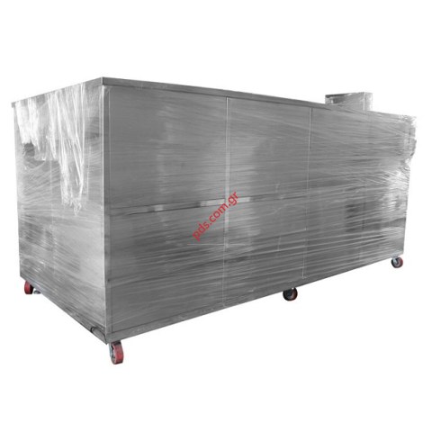 Επαγγελματική συσκευή υπερήχων 3750L JP-3750STF (Tank 2.5X1.5X1M) W/FILTER Ultrasonic 28.8KW/36KW Box