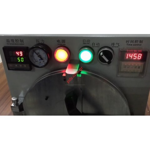 Συσκευή απομάκρυνσης φυσαλίδων YMJ-30 Medium size 10inch Air bubble remover pressed machine (Χώρος 20Χ27cm/10inch)