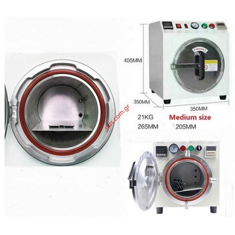 Air bubble remover machine YMJ-30 Medium 10 inch size pressed (20Χ27cm/10inch)