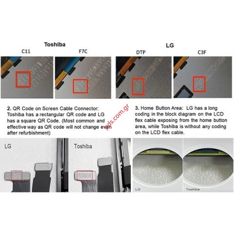 Γνήσια οθόνη σετ LCD iPhone 11 (A2221) ORIGINAL NEW C3F/DTP VERSION LG with frame and parts