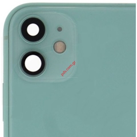 Γνήσιο πίσω καπάκι Apple iPhone 11 A2221 (PULLED) Green 6.1inch middle back battery cover frame some parts σε πράσινο χρώμα NO BATTERY