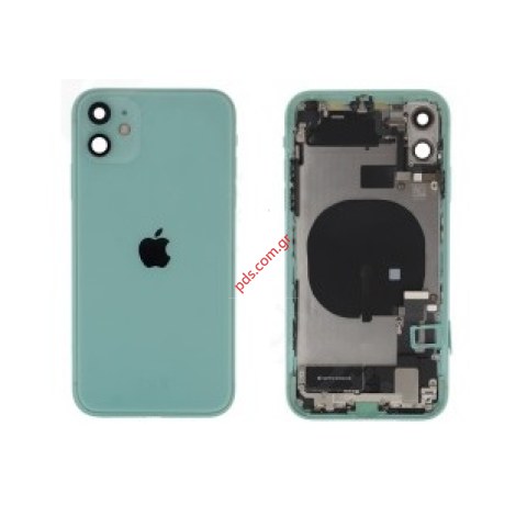 Γνήσιο πίσω καπάκι Apple iPhone 11 A2221 (PULLED) Green 6.1inch middle back battery cover frame some parts σε πράσινο χρώμα NO BATTERY Γνήσιο πίσω καπάκι Apple iPhone 11 A2221 (PULLED) Green 6.1inch middle back battery cover frame some parts σε πράσινο χρώμα NO BATTERY