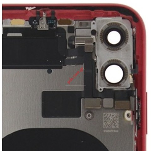 Γνήσιο πίσω καπάκι Apple iPhone 11 A2221 (PULLED) Red 6.1inch middle back battery cover frame some parts σε κόκκινο χρώμα W/BATTERY
