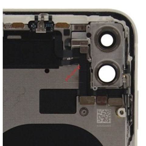 Γνήσιο πίσω καπάκι Apple iPhone 11 A2221 (PULLED) White 6.1inch middle back battery cover frame some parts σε λευκό χρώμα NO BATTERY