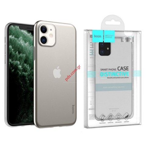 Θήκη HOCO PP iPhone 11 Transparent σε διάφανο χρώμα  Θήκη HOCO PP iPhone 11 Transparent σε διάφανο χρώμα