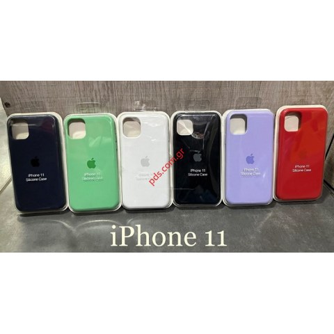 Θήκη κάλυμα για iPhone 11 Silicon Lyla σε Λιλά Βιολετί χρώμα Blister Θήκη κάλυμα για iPhone 11 Silicon Lyla σε Λιλά Βιολετί χρώμα Blister