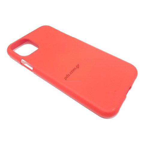 Θήκη σιλικόνης iPhone 11 TPU Red σε κόκκινο χρώμα NO LOGO (χωρίς μήλο) Θήκη σιλικόνης iPhone 11 TPU Red σε κόκκινο χρώμα NO LOGO (χωρίς μήλο)