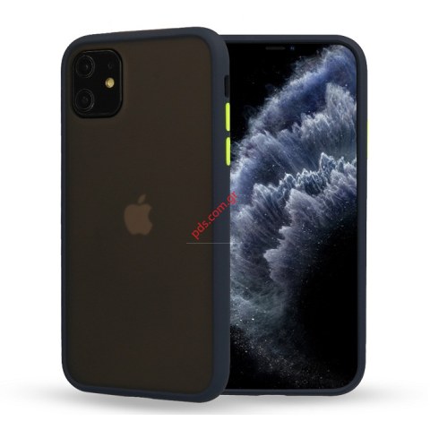 Θήκη TPU Vennus iPhone 11 Back cover color Navy σε μπλέ χρώμα Blister Θήκη TPU Vennus iPhone 11 Back cover color Navy σε μπλέ χρώμα Blister