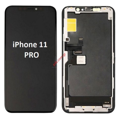 Οθόνη σετ LCD iPhone 11 PRO (A2215) OLED HARD 6.1 inch with frame and parts Οθόνη σετ LCD iPhone 11 PRO (A2215) OLED HARD 6.1 inch with frame and parts