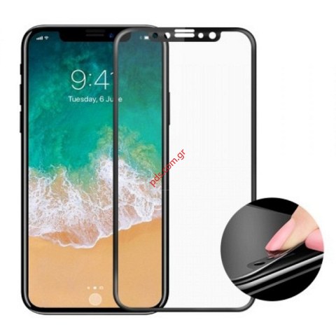 Προστατευτικό τζάμι iPhone X/XS (5.8) 11 PRO DIVA Full Glue Black Tempered glass 0,25mm. Προστατευτικό τζάμι iPhone X/XS (5.8) 11 PRO DIVA Full Glue Black Tempered glass 0,25mm.