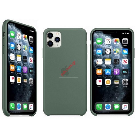 Original case silicon Apple Iphone 11 Pro Max MX012ZM/A Pine Green BLISTER Original case silicon Apple Iphone 11 Pro Max MX012ZM/A Pine Green BLISTER