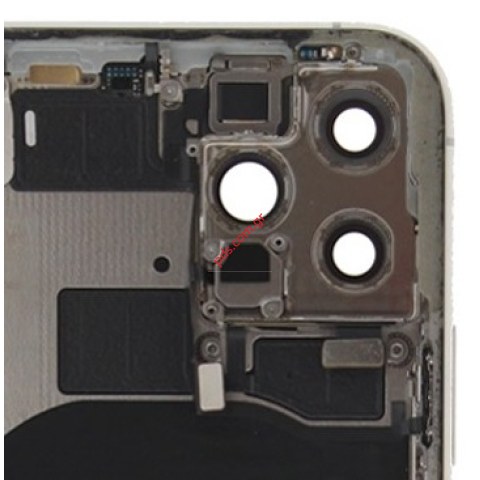 Γνήσιο πίσω καπάκι Apple iPhone 11 Pro MAX A2218 (PULLED) White 6.5 inch middle back battery cover some parts σε λευκό χρώμα NO BATTERY