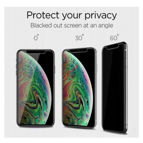 Προστατευτικό τζάμι iPhone 11 Pro Max, XS MAX PRIVACY Tempered glass