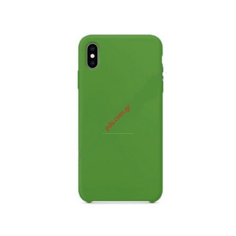 Case silicon iPhone 11 PRO MAX Army Green soft touch Blister Case silicon iPhone 11 PRO MAX Army Green soft touch Blister