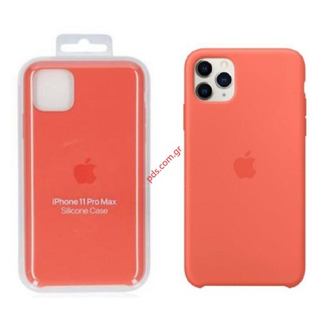 Case (OEM) iPhone 11 PRO MAX MX022ZM/A Clementine Orange Case (OEM) iPhone 11 PRO MAX MX022ZM/A Clementine Orange