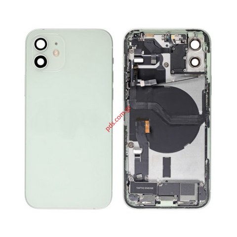 Γνήσιο πίσω καπάκι iPhone 12 (A2403) PULLED GRADE A Green middle back battery cover frame including some parts σε πράσινο χρώμα NO BATTERY Γνήσιο πίσω καπάκι iPhone 12 (A2403) PULLED GRADE A Green middle back battery cover frame including some parts σε πράσινο χρώμα NO BATTERY
