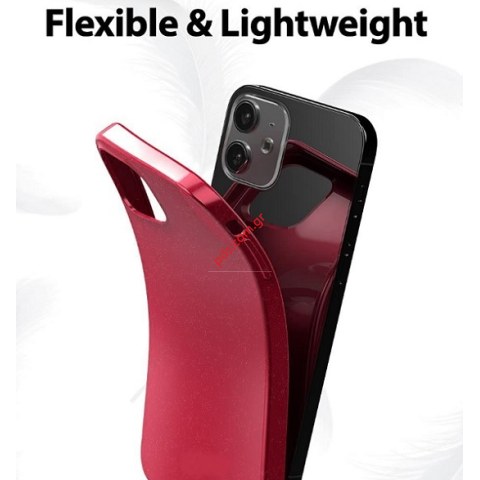 Θήκη TPU για Apple iPhone 12 / 12 Pro Velvet Ροζ Hot Pink Fuxia soft